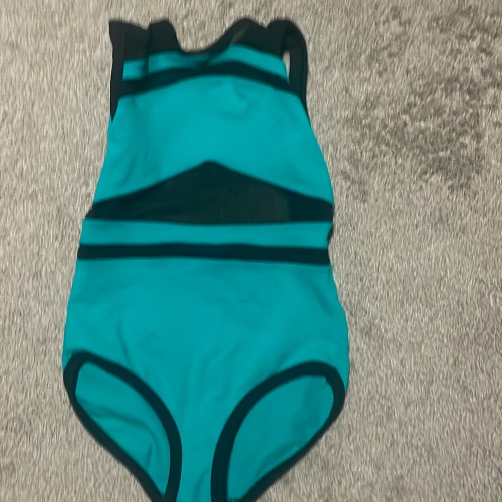FIVE DANCEWEAR Jade and black Leo YL